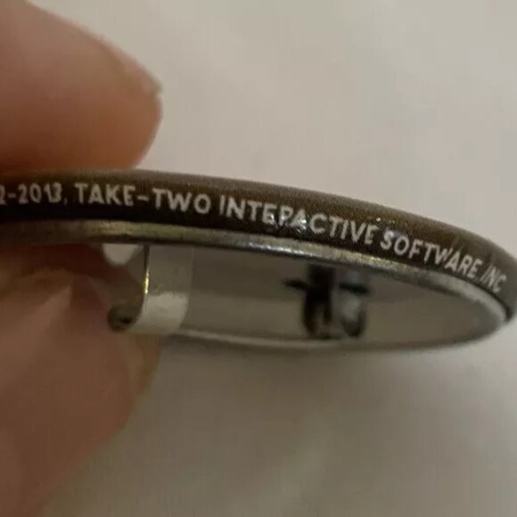 BioShock - Plasmid Flame Button Sanshee 1.25 2017 Retired Match Burn - Picture 5 of 6